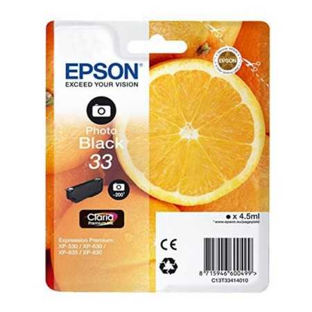 Original Tintenpatrone Epson T334 XP530/630 Schwarz