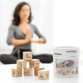 Yoga tärningsspel Anandice InnovaGoods 7 antal
