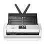 Scanner Portable Duplex Wifi Couleur Brother ADS-1700 7,5 ppm 1200 dpi Blanc