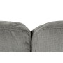 Sofa DKD Home Decor Polyester Leinen Loft Dunkelgrau (210 x 84 x 84 cm)