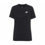 T-shirt med kortärm Dam Nike 010 Svart