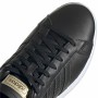 Turnschuhe Adidas Grand Court Savanna Schwarz