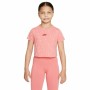 Kurzarm-T-Shirt für Kinder Nike Sportswear Lachsfarben