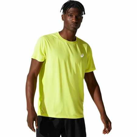 Maillot de Corps de Sport à Manches Coupe Asics Core SS Jaune