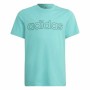 Barn T-shirt med kortärm Adidas Essentials Aquamarine