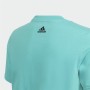 Barn T-shirt med kortärm Adidas Essentials Aquamarine