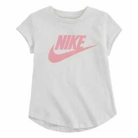 T shirt à manches courtes Enfant Nike Futura SS Blanc