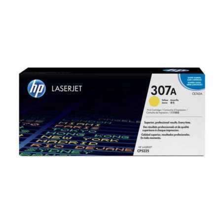 Toner HP CE742A Gul