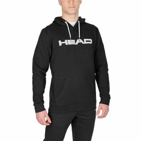 Herren Sweater mit Kapuze Head Club Byron Schwarz