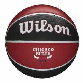 Ballon de basket Wilson NBA Team Tribute Chicago Bulls Rouge Taille unique 7