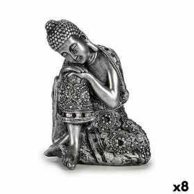 Decorative Figure Buddha Sitting 10,5 x 15 x 12 cm (8 Units)