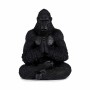 Deko-Figur Gorilla Yoga Schwarz 16 x 28 x 22 cm (4 Stück)