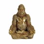 Deko-Figur Gorilla Yoga Gold 19 x 26,5 x 22 cm (4 Stück)