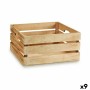 Dekorative Box Braun Holz 40,5 x 20 x 30,5 cm (9 Stück)