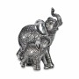 Decorative Figure Elephant Silver 21,5 x 20,5 x 11 cm (6 Units)