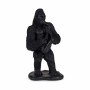 Deko-Figur Gorilla Saxofon Schwarz 15 x 38,8 x 22 cm (3 Stück)