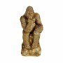 Figurine Décorative Gorille Doré 20,5 x 47 x 23,5 cm (2 Unités)