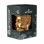 Decorative Figure Buddha Head Golden 14 x 26 x 17 cm (4 Units)