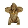 Deko-Figur Gorilla Gold 10 x 18 x 17 cm (12 Stück)