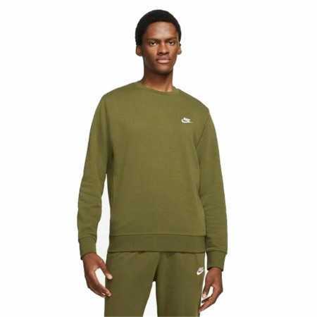 Sweat sans capuche homme Nike BV2666 Olive