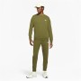 Men’s Sweatshirt without Hood Nike BV2666 Olive