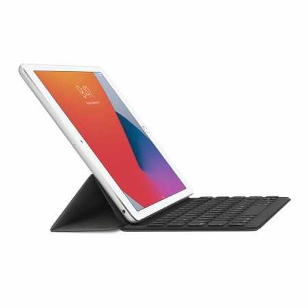 Fodral för iPad + Tangentbord Apple iPad 2019 iPad Air 3 Qwerty Spanska Svart