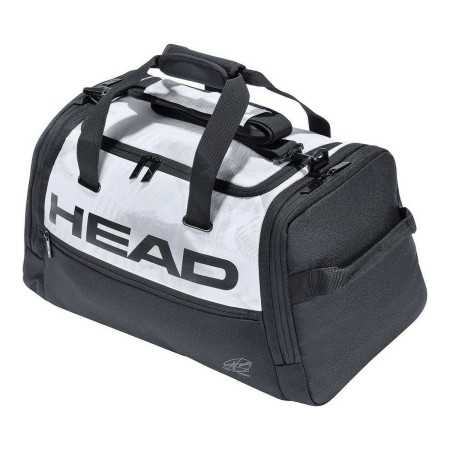 Sac de sport Head Djokovic Duffle Noir Blanc/Noir Taille unique