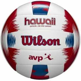 Volleyball Frisbee Hawaii Wilson WTH80219KIT Weiß Bunt Kautschuk (Einheitsgröße)