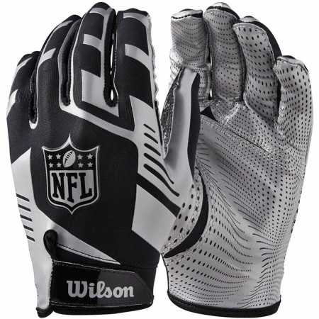 Handschuhe für den Empfänger Wilson NFL Stretch Fit Grau