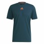 Herren Kurzarm-T-Shirt Adidas Sportphoria Aeroready Türkis