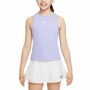 Kurzarm-T-Shirt für Kinder Nike Court Dri-FIT Victory Lavendel