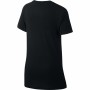 T shirt à manches courtes Enfant Nike Sportswear Noir