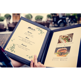 Graphic design: Fastfood and restaurant menu