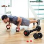 Ensemble de Poids Réglables 6 en 1 avec Guide d’Exercices Sixfit InnovaGoods DUMBBELLS Fer (Reconditionné B)