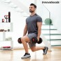 6 in 1 Verstellbarer Hantelsatz mit Trainingsanleitung Sixfit InnovaGoods DUMBBELLS Eisen (Restauriert B)