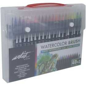 Tuschpennor Alex Bog Deluxe Brush Acuarelable Multicolour