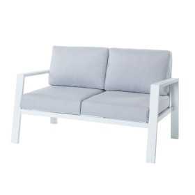 2-Seater Sofa Thais 132,20 x 74,80 x 73,30 cm Aluminium