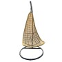 Havestol Niva Graphit 104 x 104 x 192 cm Beige Stahl