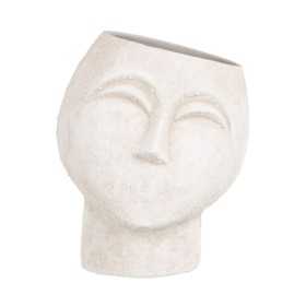 Kruka Keramik Kräm 19 x 19 x 20 cm