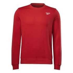 Men’s Sweatshirt without Hood Reebok RI FT LEFT CHEST IL4041 Red