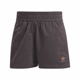 Sports Shorts for Women Adidas Originals 3 stripes Brown