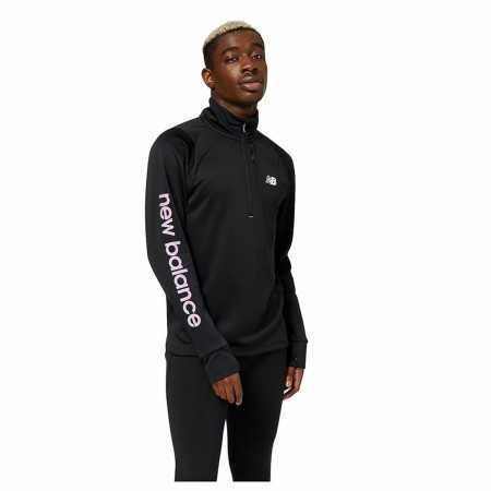 Men’s Sweatshirt without Hood New Balance Impact Run AT Black
