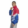 Unisex Sports Jacket Adidas Originals Trefoil Red Blue