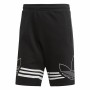 Sportshorts för män Adidas Outline Svart