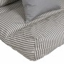 Cushion 4 Pieces Grey 120 x 80 cm