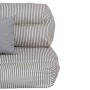 Cushion 4 Pieces Grey 120 x 80 cm
