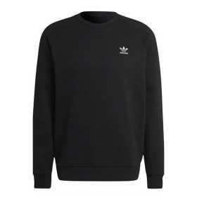 Herren Sweater ohne Kapuze Adidas ESSENTIAL CREW IA4828 Schwarz