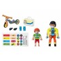 Playset Playmobil City Life - Paramedic with Patient 71245 15 Delar