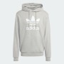 Tröja med huva Herr Adidas TREFOIL HOODY IA4884 Grå