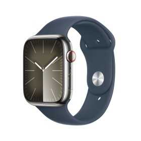 Smartwatch Apple Watch Series 9 Blau Silberfarben 45 mm